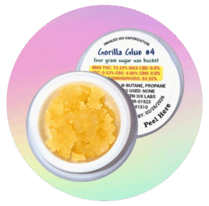 Gorilla Glue #4 (GG4) Wax 85% THC