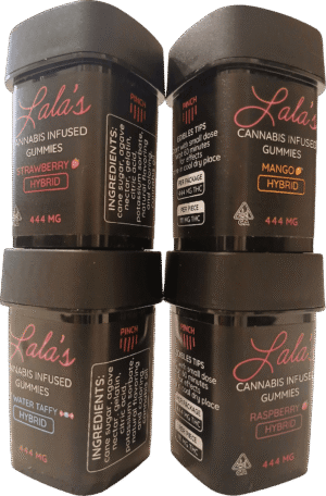 444MG (4CT) LA LA’S GUMMIES (HYBRID) - Cannabis Infused Gummies