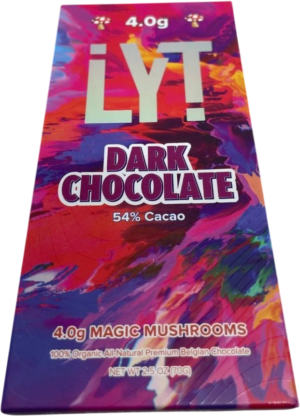 LYT MUSHROOM DARK CHOCOLATE:  GOLDEN TEACHERS 4.00G
