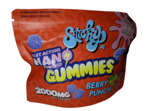 2000MG (10CT) PREMIUM NANO GUMMIES (HYBRID) - Berry Punch