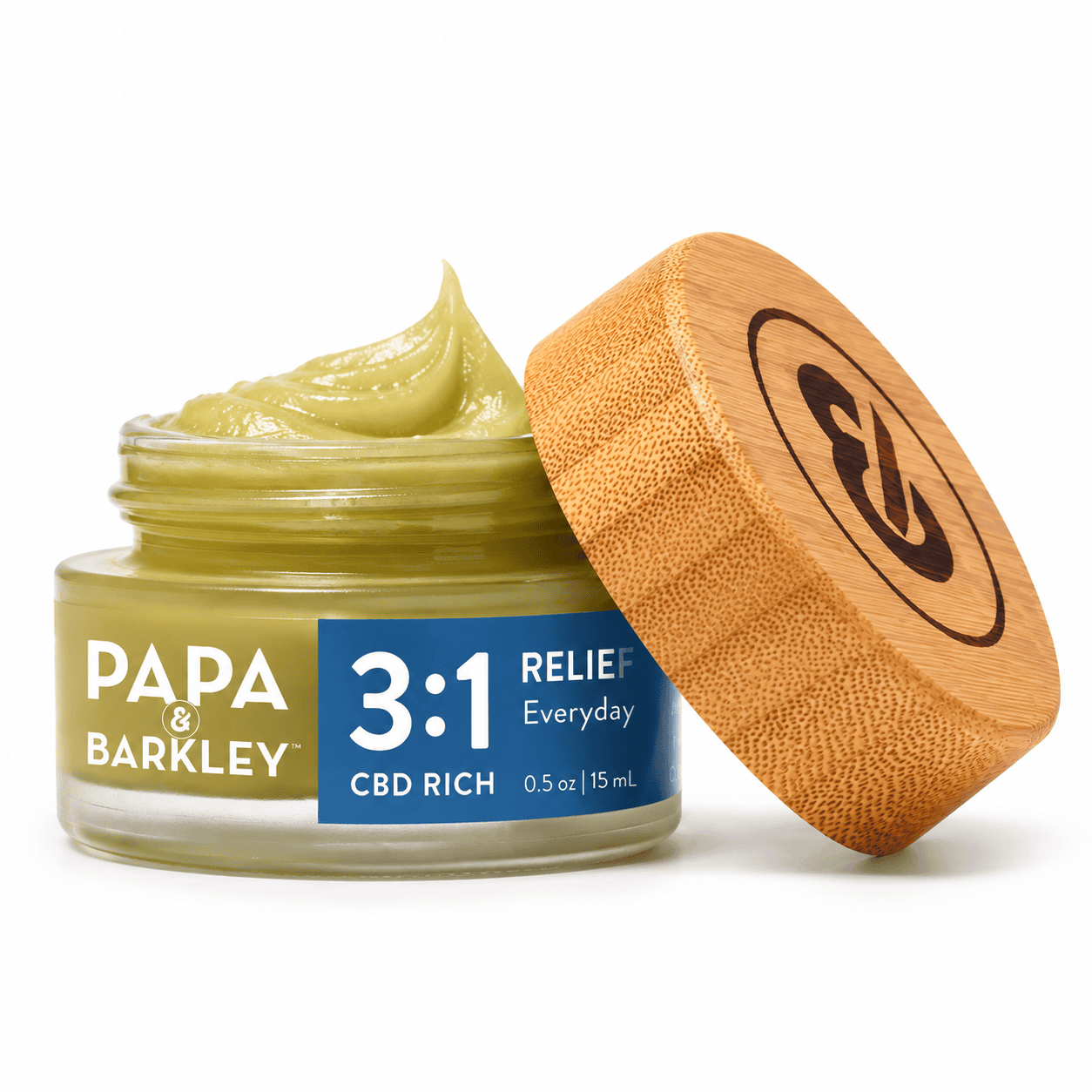PAPA & BARKLEY RELIEF BALM 1:3 CBD/THC 15ML THC RICH