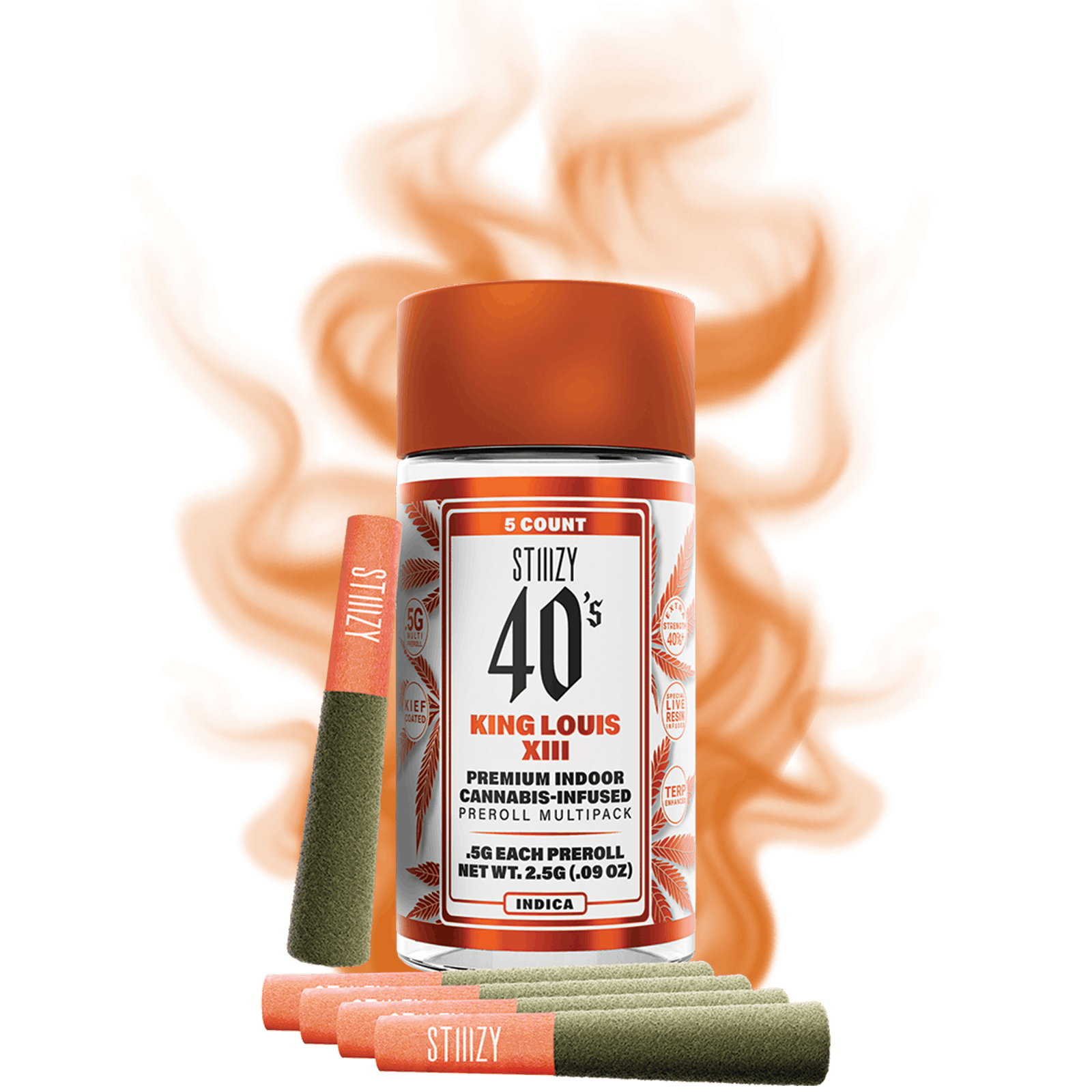 STIIIZY 40’s Mini Blunts Multipack – King Louis XIII (Indica)