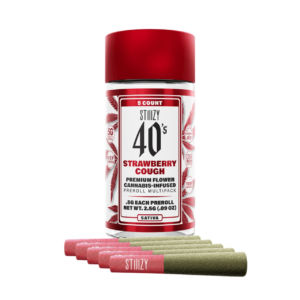 STIIIZY 40’s Pre-Rolls – Sativa Strawberry Cough