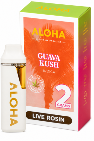ALOHA 2 GRAM LIVE ROSIN INDICA – GUAVA KUSH