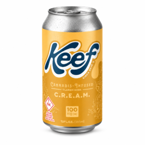 KEEF CLASSIC CREAM SODA – 100MG THC | SMOOTH VANILLA CANNABIS-INFUSED SODA