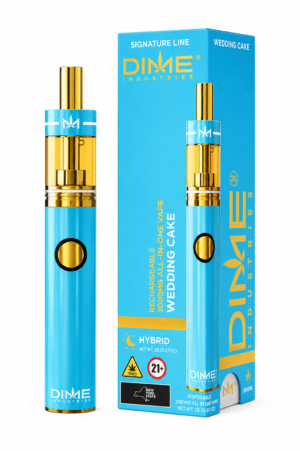 DIME Wedding Cake 2G All-In-One Vape | Premium Hybrid Favorite