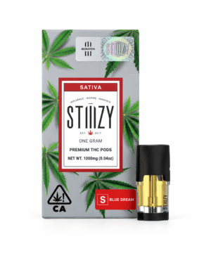 STIIIZY BLUE DREAM SATIVA 1G THC POD – 86.63% THC | PREMIUM STIIIZY POD